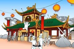 Kung fu panda academy - Art Work