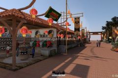 Kung fu panda academy - Render