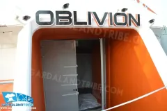 Oblivion the black hole - Realizzazione scenografia