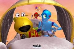 The spectacular 4d adventure - Robot of mars