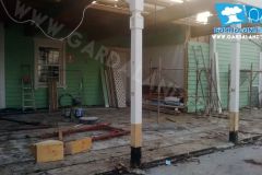 Pizzeria Saloon - Costruzione Balconata